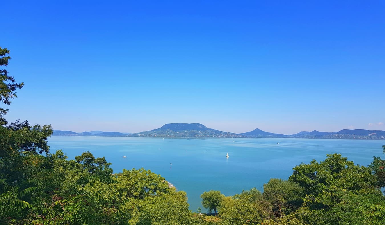 The stunning, clear waters of Lake Balaton in Hungary